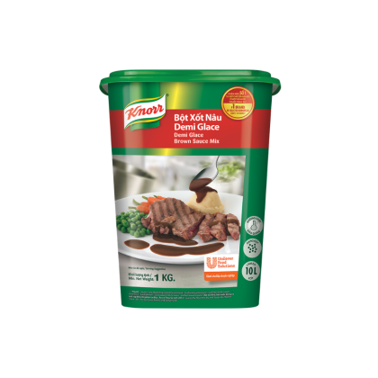 Xốt Nâu Demi Glace Knorr Professional 1 kg