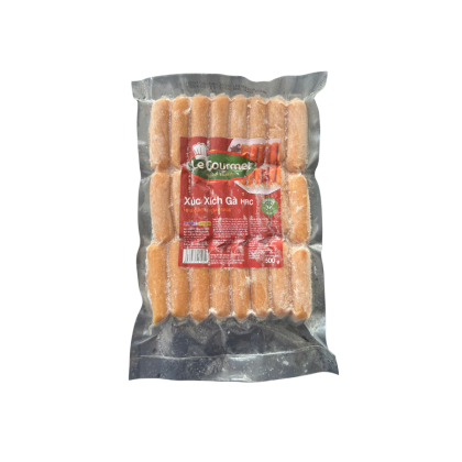 Xúc Xích Gà Đông Lạnh Le Gourmet