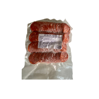 Xúc xích khô cắt mỏng hun khói Pepperoni Le Gourmet